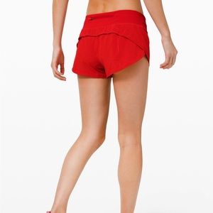 Lululemon speed up low-rise lined short 2.5”